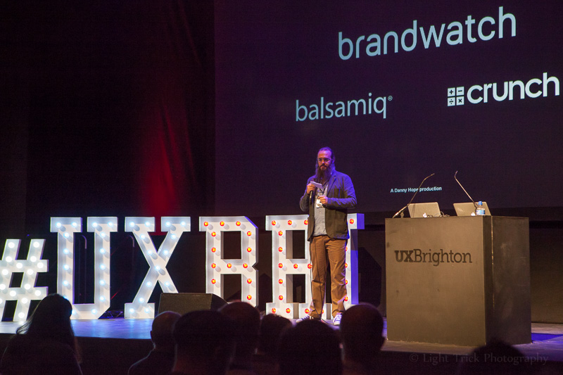 Danny Hope opening UX Brighton 2016
